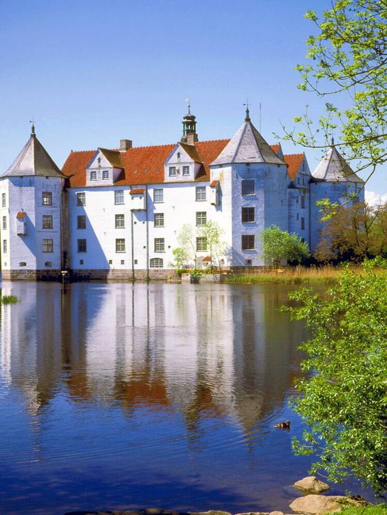 Produktbild: CALVENDO Puzzle Schloss Gl&uuml;cksburg, Schleswig-Holstein | 1000 Teile Lege-Gr&ouml;&szlig;e 64x48cm Foto-Puzzle f&uuml;r gl&uuml;ckliche Stunden