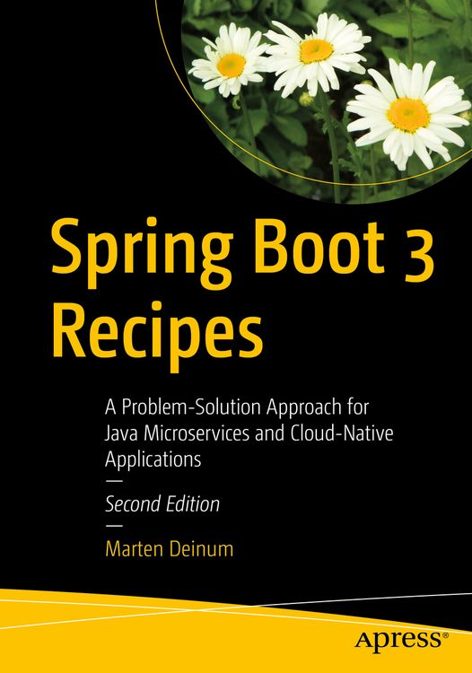 Produktbild: Spring Boot 3 Recipes