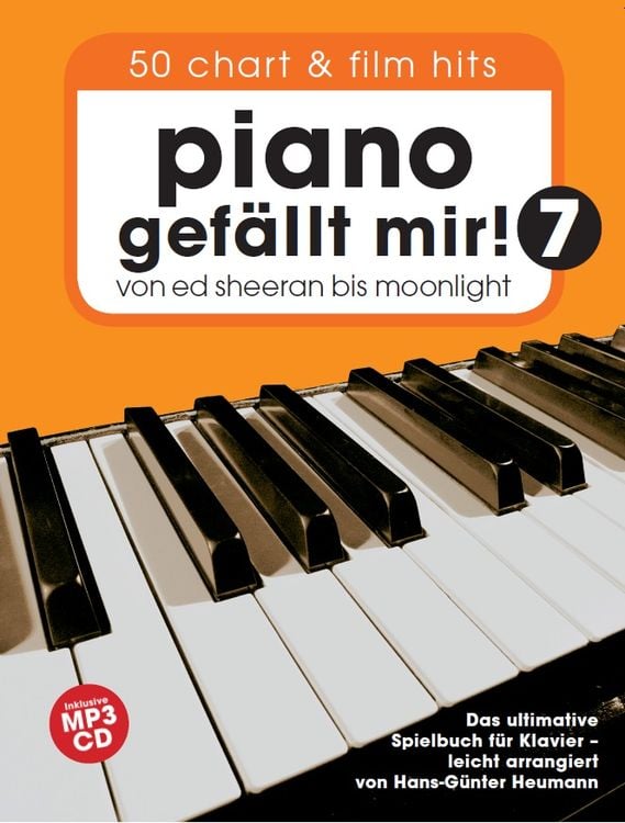 Bild vom Artikel Piano gefällt mir! 50 Chart und Film Hits - Band 7 mit CD vom Autor Hans-Günter Heumann