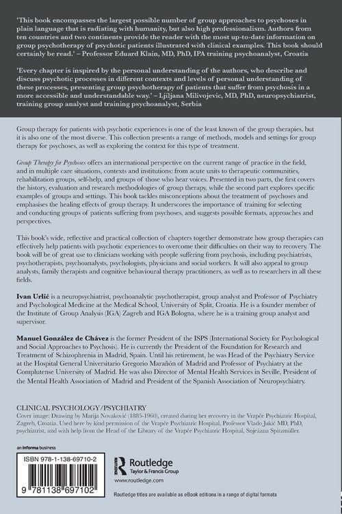 Produktbild: Group Therapy for Psychoses