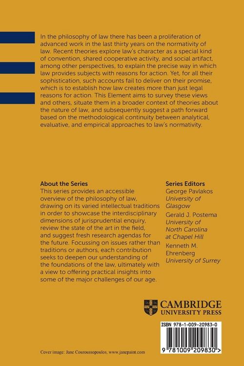 Produktbild: The Normativity of Law