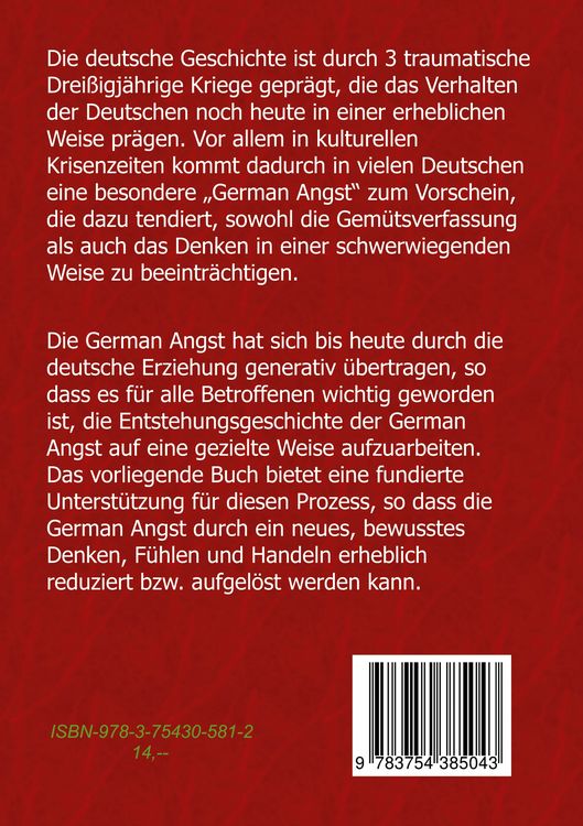 Produktbild: German Angst