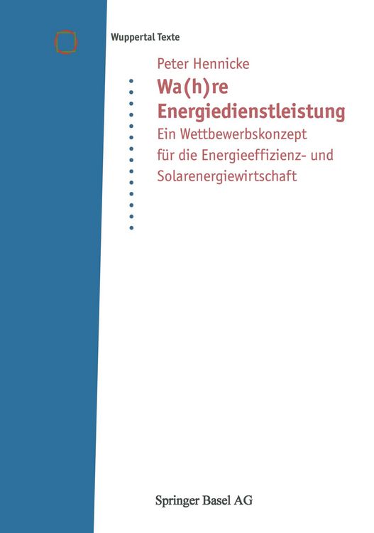 Produktbild: Wa(h)re Energiedienstleistung