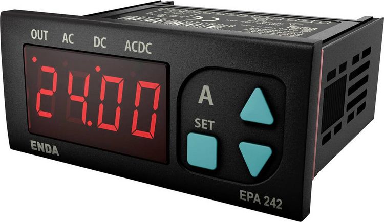 Produktbild: Enda EPA242-R-230 Digitales Einbaumessger&auml;t &plusmn;5 A/AC/DC