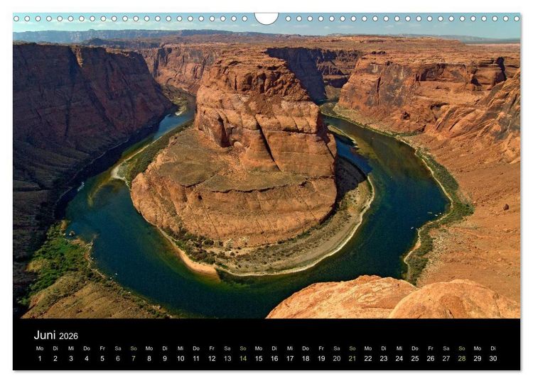Produktbild: USA - Grandioser S&uuml;dwesten (Wandkalender 2026 DIN A3 quer), CALVENDO Monatskalender