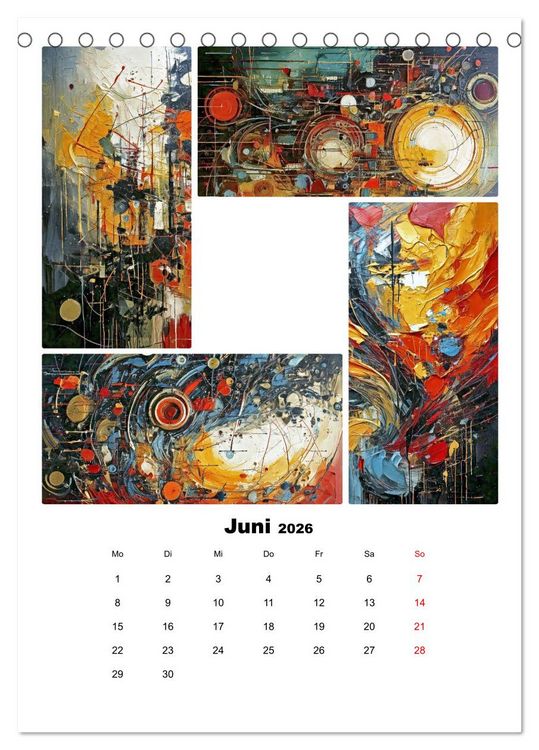 Produktbild: Vierkl&auml;nge (Tischkalender 2026 DIN A5 hoch), CALVENDO Monatskalender