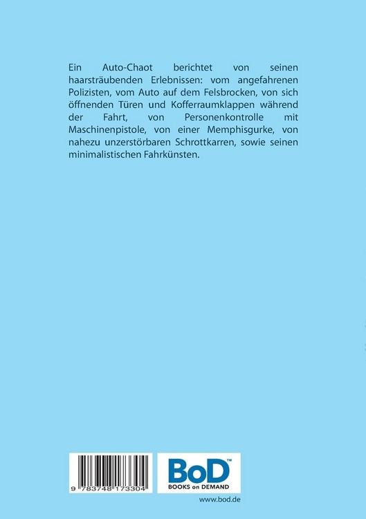 Produktbild: Ein Autofahrer wie kein zweiter