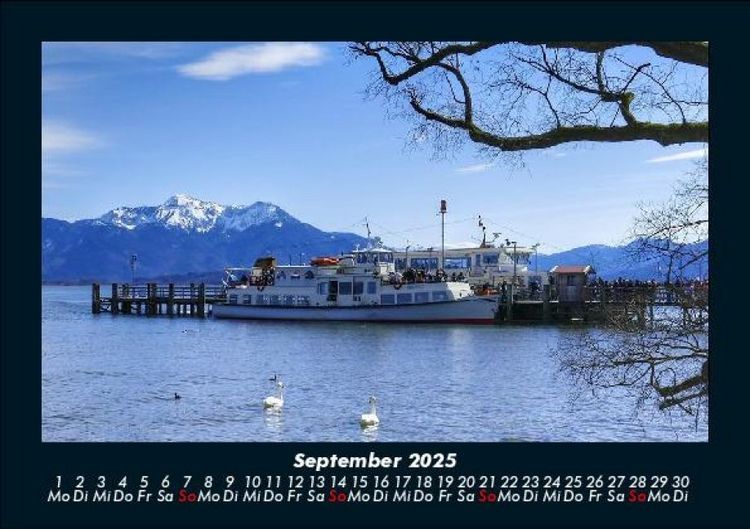 Produktbild: Boote und Segelschiffe 2025 Fotokalender DIN A5