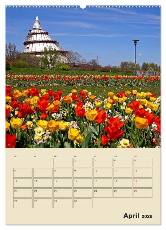 Produktbild: Komm nach Magdeburg (Wandkalender 2026 DIN A2 hoch), CALVENDO Monatskalender