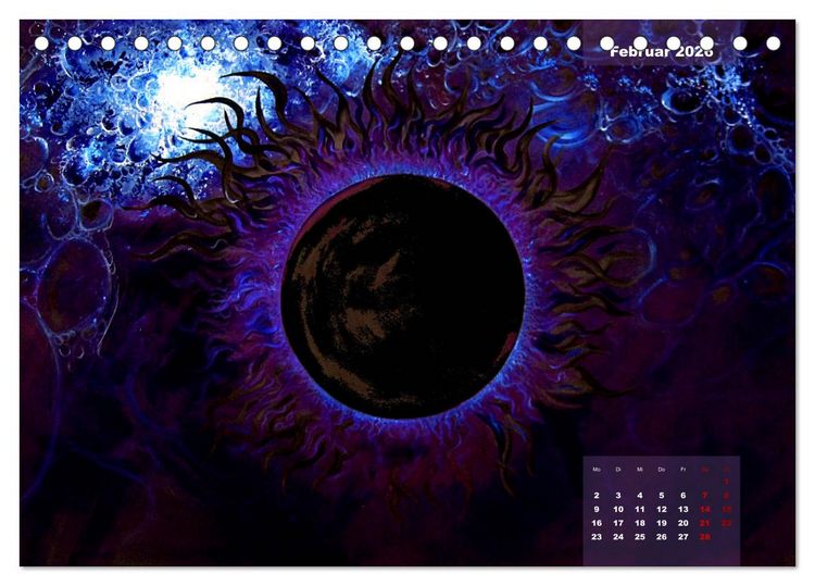 Produktbild: Phantastische Kunst (Tischkalender 2026 DIN A5 quer), CALVENDO Monatskalender