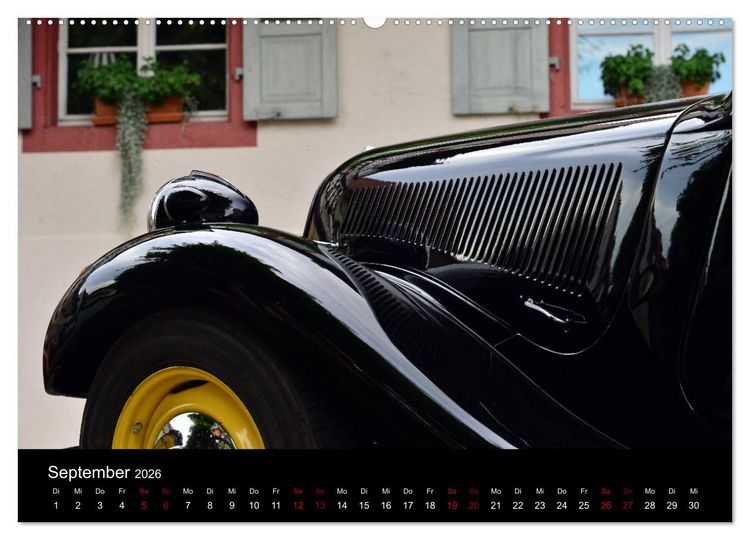 Produktbild: Citro&euml;n 11CV Traction Avant (Wandkalender 2026 DIN A2 quer), CALVENDO Monatskalender