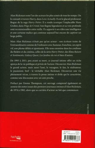 Produktbild: Le journal d'Alan Rickman