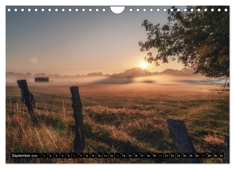 Produktbild: Das M&uuml;nsterland - Meine Impressionen (Wandkalender 2026 DIN A4 quer), CALVENDO Monatskalender