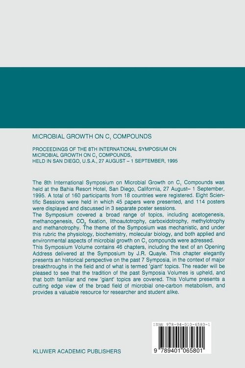 Produktbild: Microbial Growth on C1 Compounds