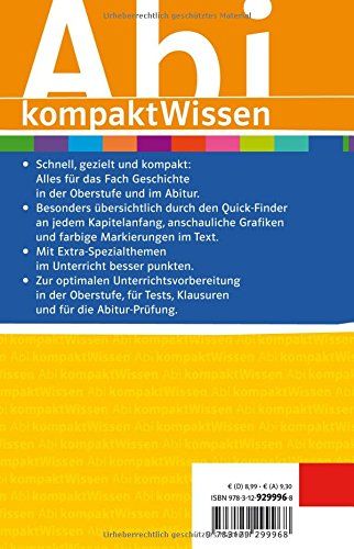 Produktbild: AbiWissen kompakt Geschichte