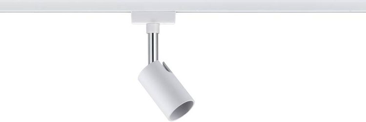 Produktbild: Paulmann Pure I Hochvolt-Schienensystem-Leuchte URail GU10 10W LED Wei&szlig;, Chrom