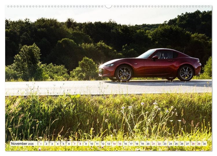 Produktbild: Ich liebe Miata (Wandkalender 2026 DIN A2 quer), CALVENDO Monatskalender