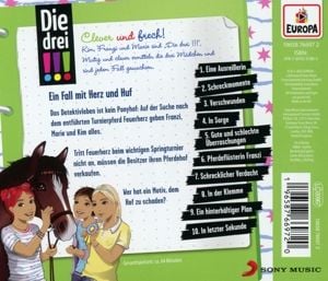 Produktbild: drei !!! 85: Ein Fall mit Herz und Huf