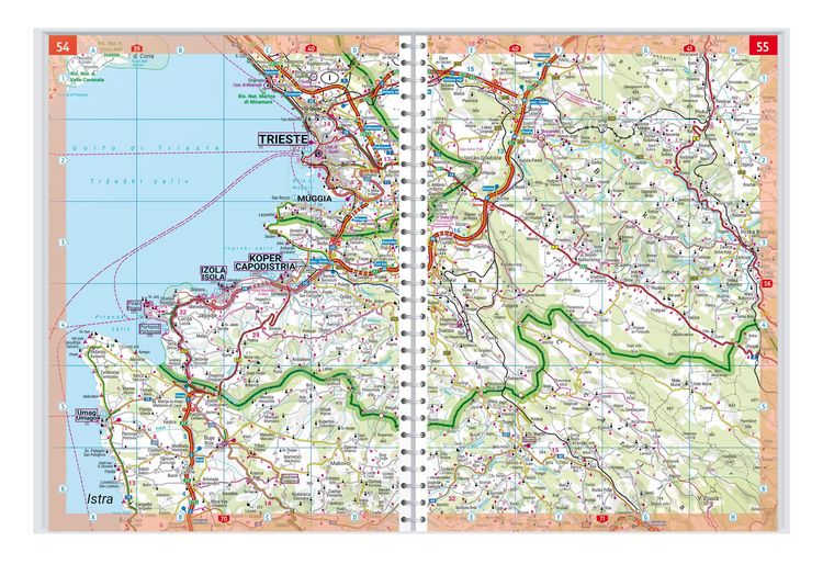 Produktbild: Freytag & berndt Autoatlas Kroatien - Slowenien 1:150.000