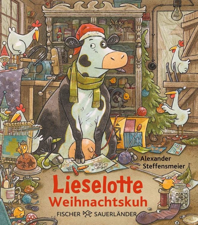 Produktbild: Lieselotte Weihnachtskuh Mini