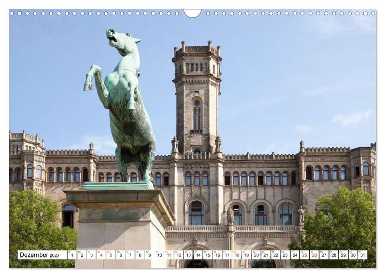 Produktbild: Hannover - Momente einer Reise (Wandkalender 2027 DIN A3 quer), CALVENDO Monatskalender