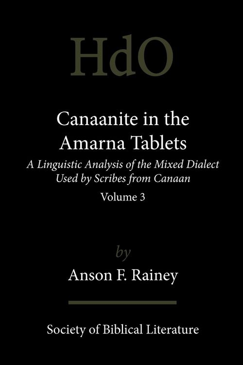 Produktbild: Canaanite in the Amarna Tablets