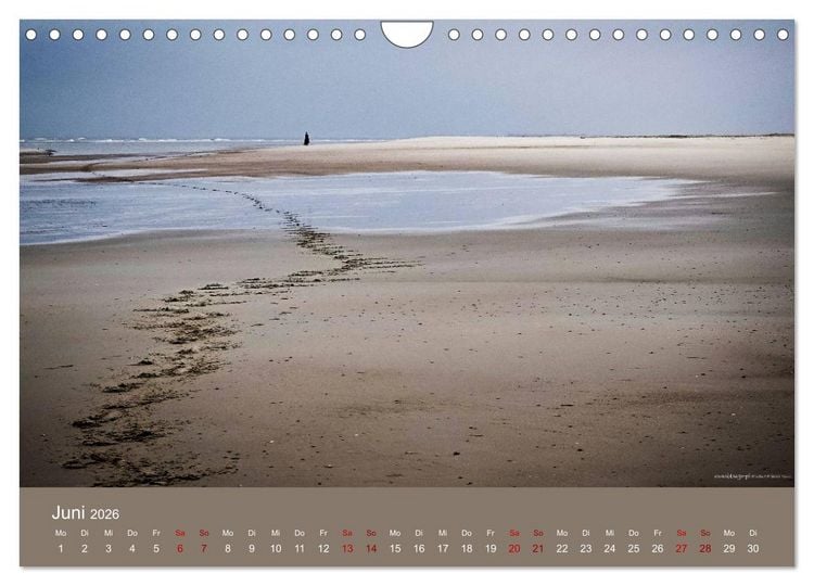 Produktbild: Norderney - Meine Trauminsel (Wandkalender 2026 DIN A4 quer), CALVENDO Monatskalender