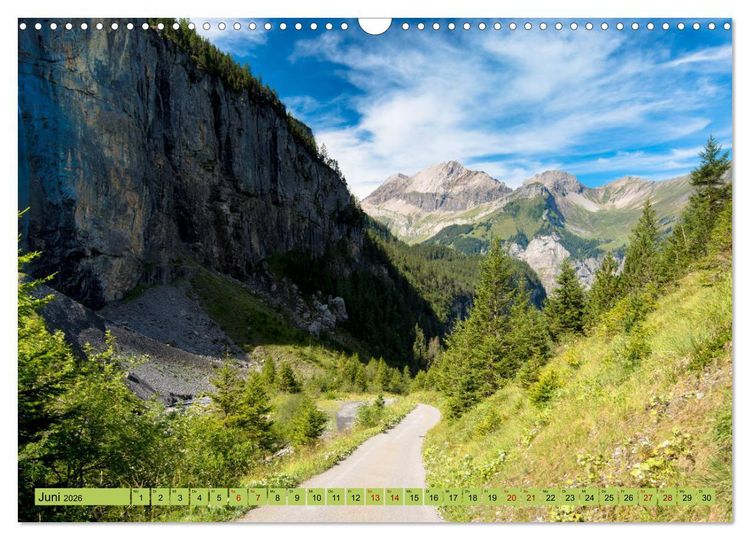 Produktbild: Alpentraum Kandersteg (Wandkalender 2026 DIN A3 quer), CALVENDO Monatskalender