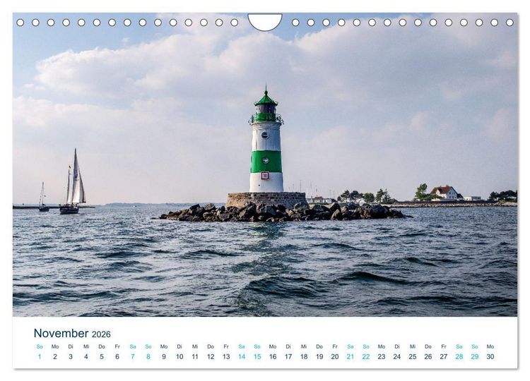 Produktbild: Die Schlei - Segelrevier und Naherholungsgebiet (Wandkalender 2026 DIN A4 quer), CALVENDO Monatskalender