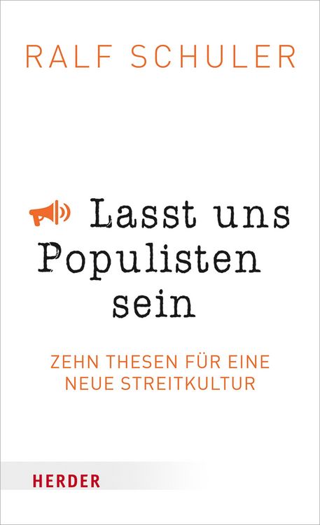 Produktbild: Lasst uns Populisten sein