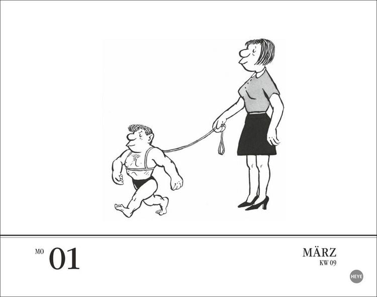 Produktbild: Loriot Tagesabrei&szlig;kalender 2027