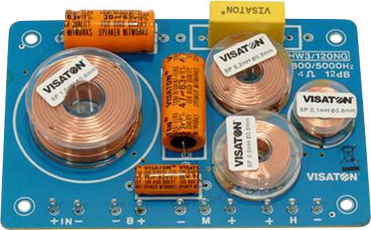 Produktbild: Visaton HW 3/120 NG - 4 Ohm 3-Wege Frequenzweiche 4Ω