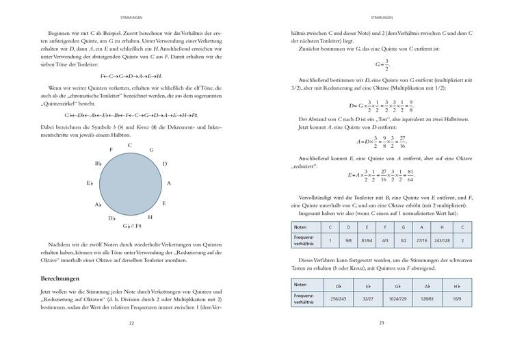Die Mathematik der Musik