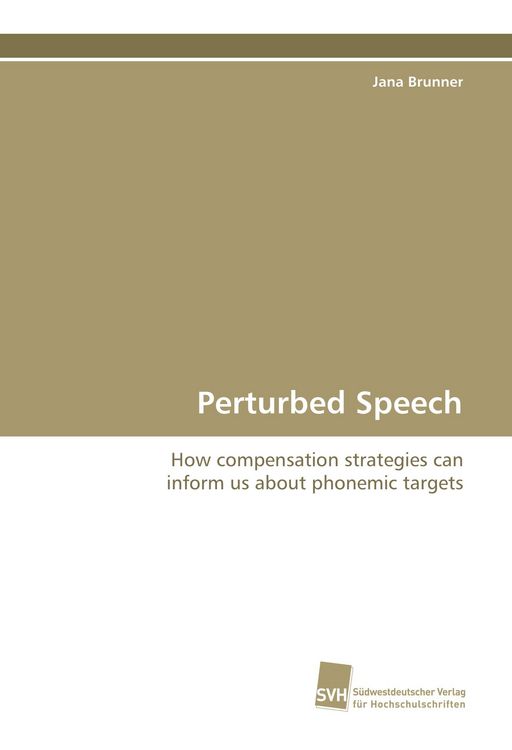 Produktbild: Perturbed Speech