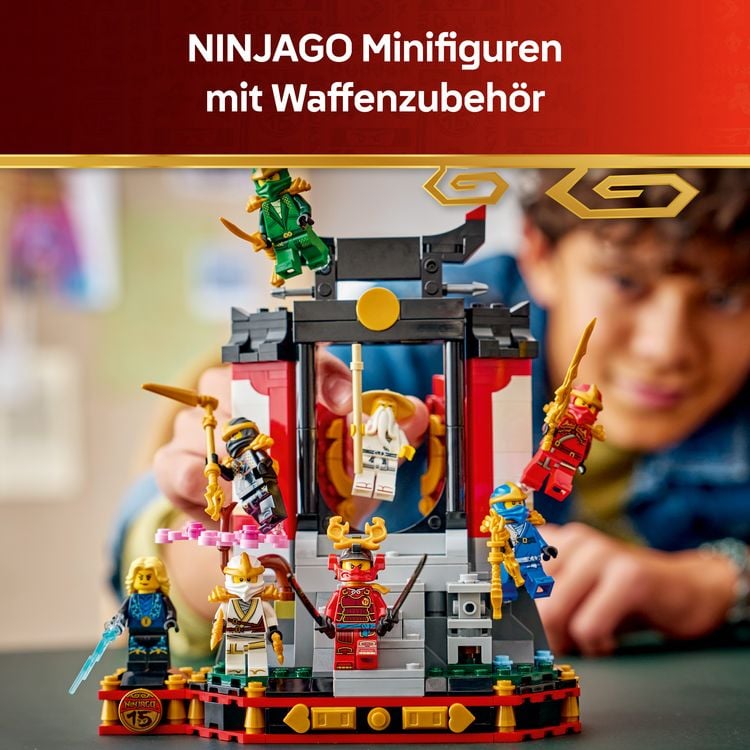 Produktbild: LEGO NINJAGO 71866 15-j&auml;hriges Jubil&auml;um: Ninja-Charaktere zum Ausstellen
