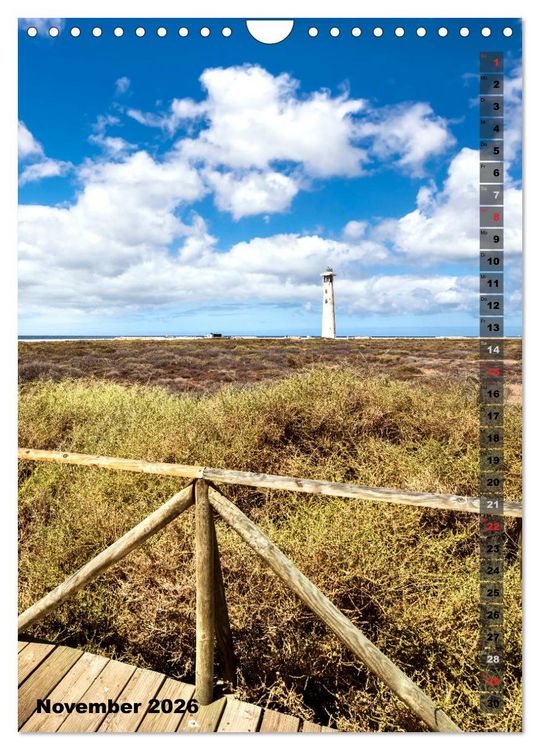 Produktbild: FUERTEVENTURA S&uuml;dsee-Flair (Wandkalender 2026 DIN A4 hoch), CALVENDO Monatskalender