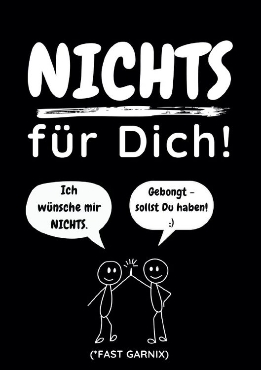 Produktbild: Nichts f&uuml;r Dich! (fast garnix)