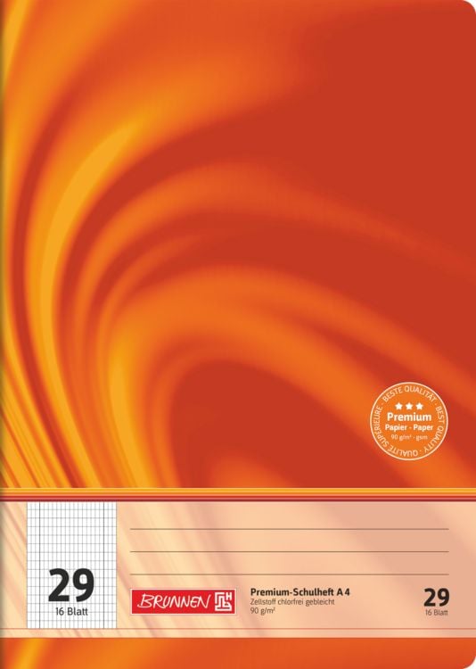 Produktbild: Brunnen SchulheftA4 Vivendi Lin 29 16Bl