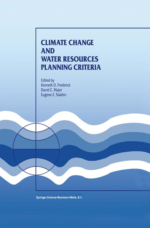 Produktbild: Climate Change and Water Resources Planning Criteria