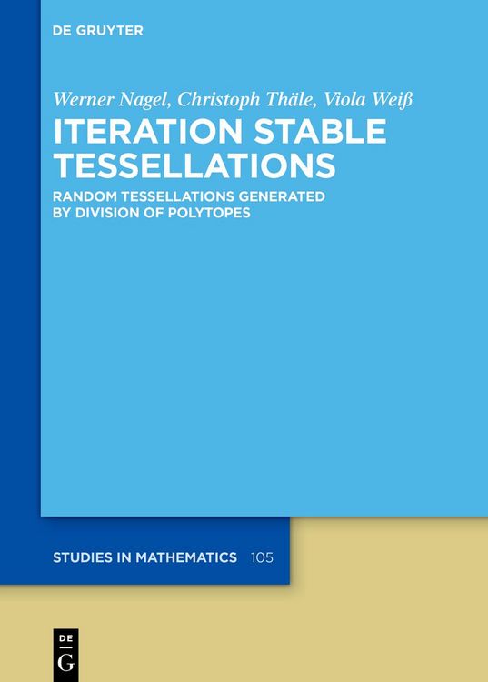 Produktbild: Iteration Stable Tessellations