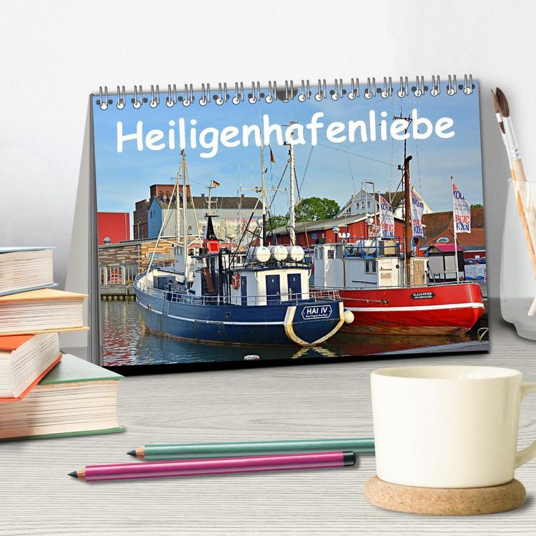 Produktbild: Heiligenhafenliebe (Tischkalender 2026 DIN A5 quer), CALVENDO Monatskalender
