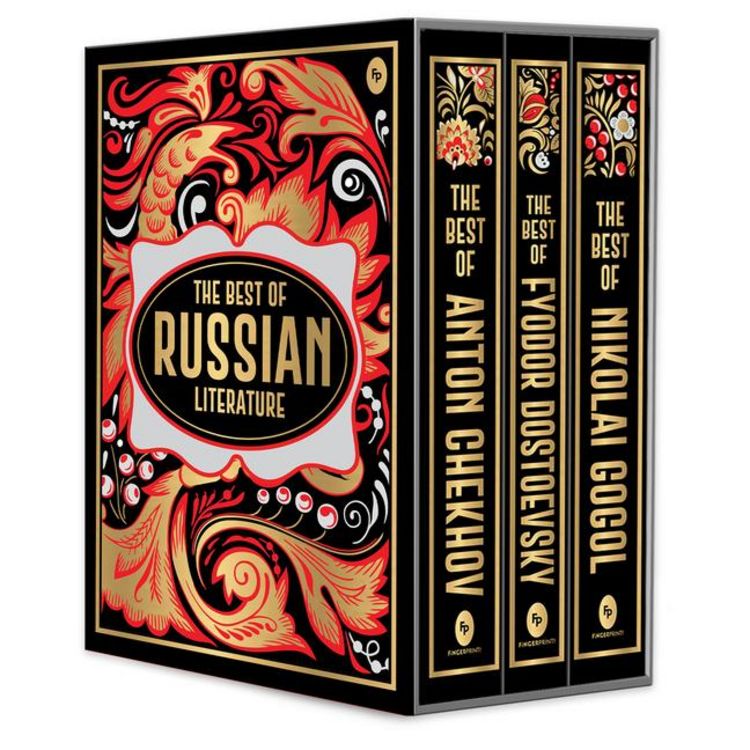 Produktbild: The Best of Russian Literature (Deluxe Hardbound Edition/Boxed Set)