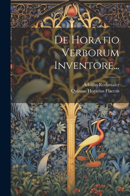 Produktbild: De Horatio Verborum Inventore...