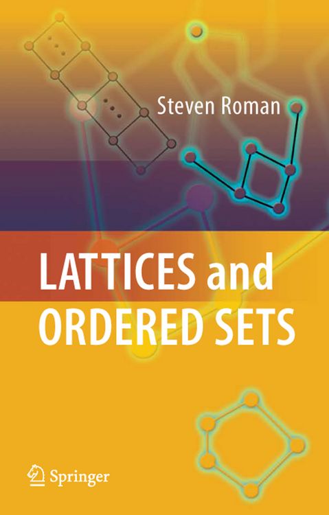 Produktbild: Lattices and Ordered Sets