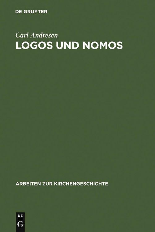 Produktbild: Logos und Nomos