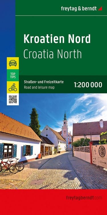 Produktbild: Freytag & berndt Stra&szlig;enkarte Kroatien Set 1:200.000