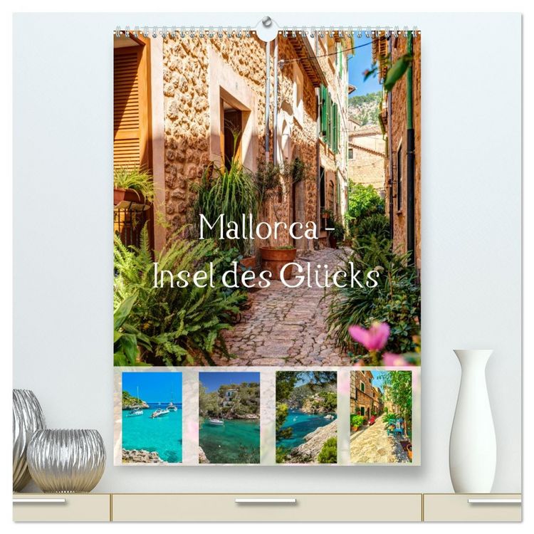 Produktbild: Mallorca - Insel des Gl&uuml;cks (hochwertiger Premium Wandkalender 2026 DIN A2 hoch), Kunstdruck in Hochglanz