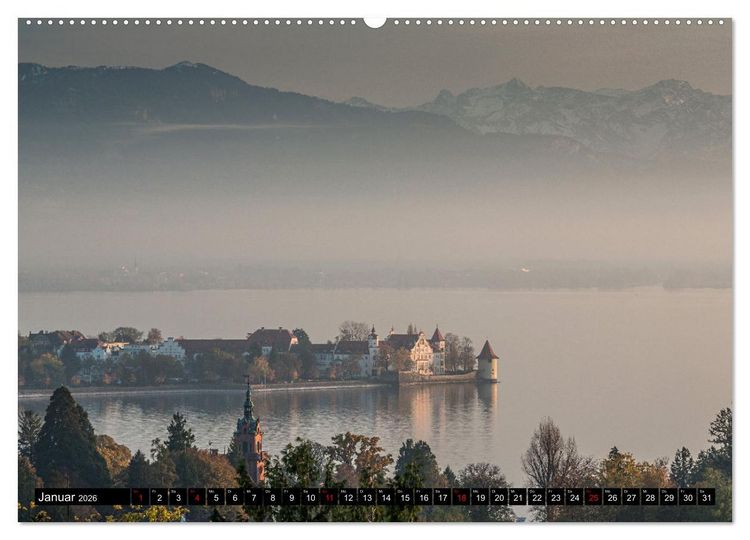 Produktbild: Herbst rund um den Bodensee (Wandkalender 2026 DIN A2 quer), CALVENDO Monatskalender
