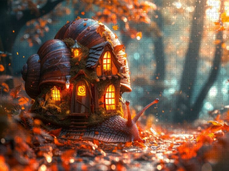 Produktbild: CALVENDO Puzzle My home is my castle | 2000 Teile Lege-Gr&ouml;&szlig;e 90x67cm Foto-Puzzle f&uuml;r gl&uuml;ckliche Stunden