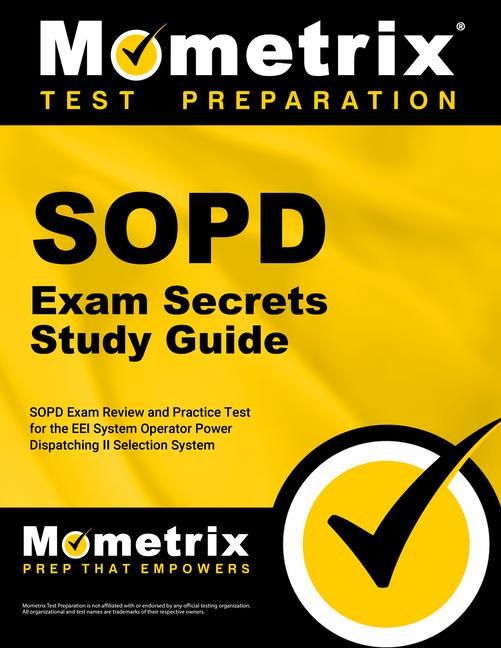Produktbild: Sopd Exam Secrets Study Guide
